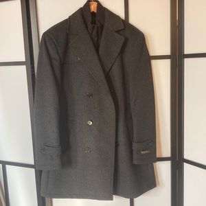 NWT Lauren Ralph Lauren charcoal grey coat 40R